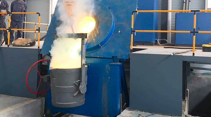 Copper Melting Induction Furnace